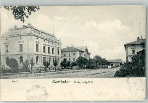 Sonthofen Bahnhofplatz