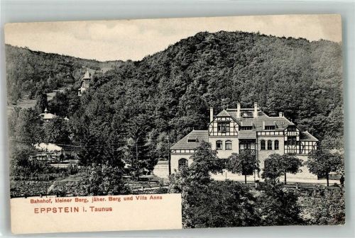 Eppstein Bahnhof Kl. Berg u. Villa Anna