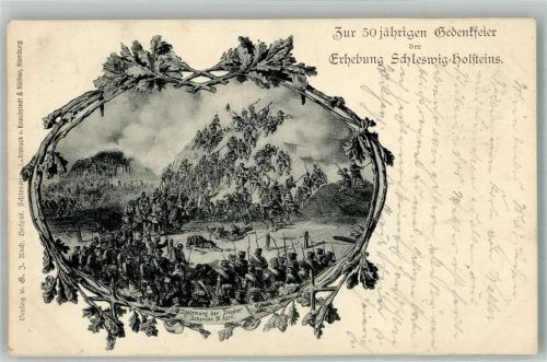 1899 500 jähr. Gedenkfeier der Erhebung Schleswig-Holsteins, Erstürmung Düppeler Schanzen