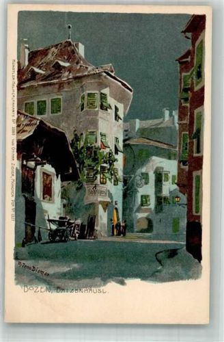 Bozen 1900 Zieher, Ottmar Nr. 2869 Batzenhäusl