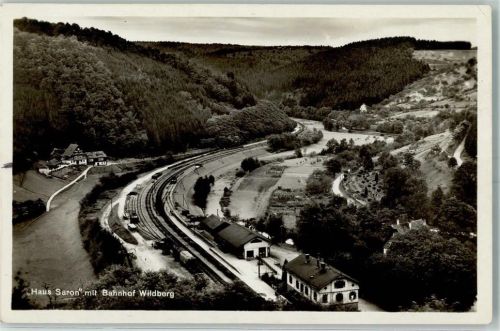 Wildberg Haus Saron mit Bahnhof