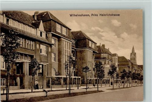 Wilhelmshaven 1915 Prinz Heinrichstraße AK