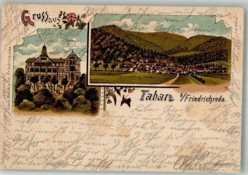 Tabarz 1901 Kurhaus Schmetterling