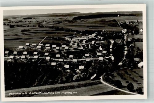 Oberndorf Adolf-Hitler Siedlung Fliegeraufnahme Strähle 24284