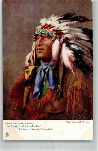 The Song of Hiawatha Raphael Tuck Serie 1360