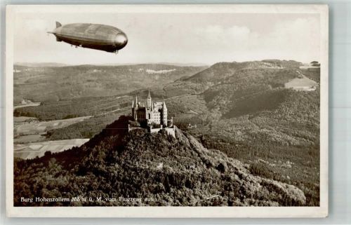 Burg Hohenzollern Burg Flieger Strähle Nr. 4802