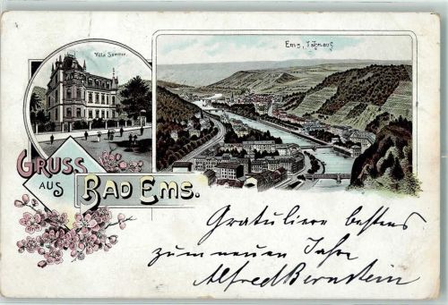 Bad Ems 1895 Villa Sommer