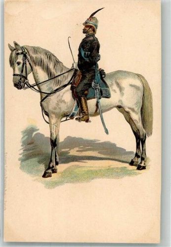 1900 Soldat zu Pferd Verlag Künzli Uniform