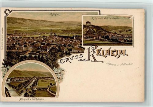 Kelheim Ottmar Zieher , gute Erhaltung AK
