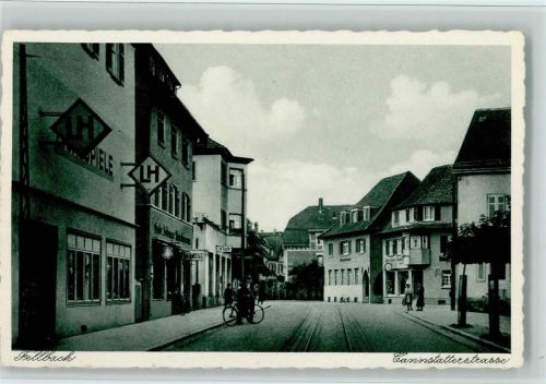 Fellbach 1930 Cannstatterstrasse , Kino Lichtspiele