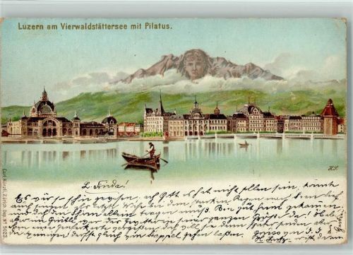 Luzern 1898 Verlag Künzli 5023 - AK