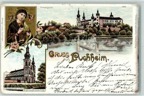 Puchheim 1898 Gnadenkirche U.L.Frau v. d. immerwährenden Hilfe