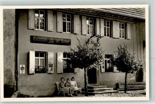Gersbach Gasthaus Zur Krone Inhaber E. Kreutner