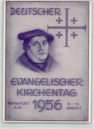 Frankfurt 1956 Deutscher Evangelischer Kirchentag