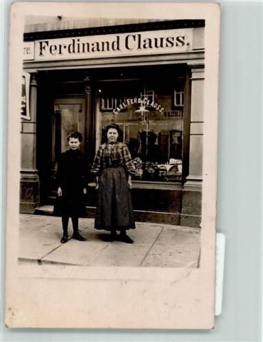 Schöneberg 1912 Geschäft F. W. Clauss Motzstraße 60 Ort handschriftlich