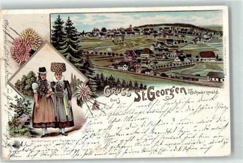 St. Georgen Volkstracht Eisenbahn