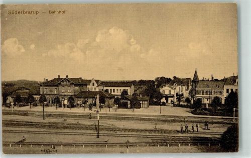 Süderbrarup 1913 Bahnhof