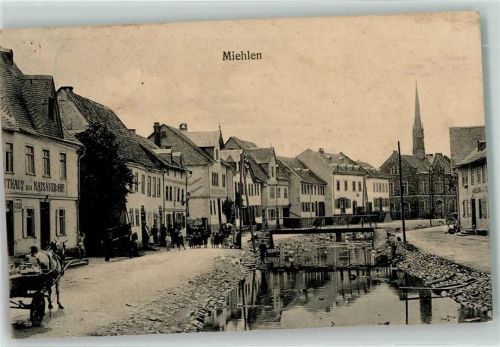 Miehlen 1908 Gasthaus Zum Nassauer Hof