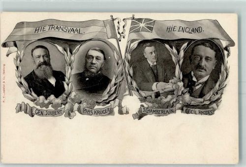 1900 Transvaal und England Politiker AK