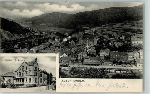 57368 W5940 Altenhundem 1906 - Gasthof Beckmann