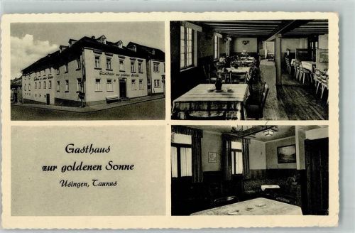Usingen Gasthaus Zur goldenen Sonne Bes Fritz Reuter