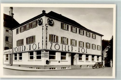 Sigmaringen Hotel Gasthaus Zoller Hof Oldtimer