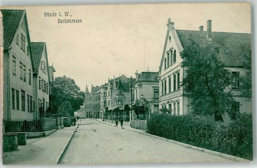 Bünde 1911 Eschstraße