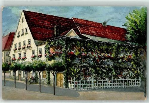 Vöhrenbach 1919 Gasthaus Konditorei Wilhelm Kleiser
