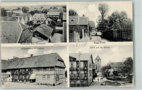 Semmenstedt Krug-Twete Gutshof Kirche Pferd