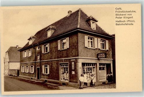 Haßloch Gasthaus Cafe Frühstücksstube Bäckerei Bahnhofstraße