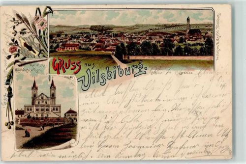 Vilsbiburg 1900 Mariahilfs-Kirche