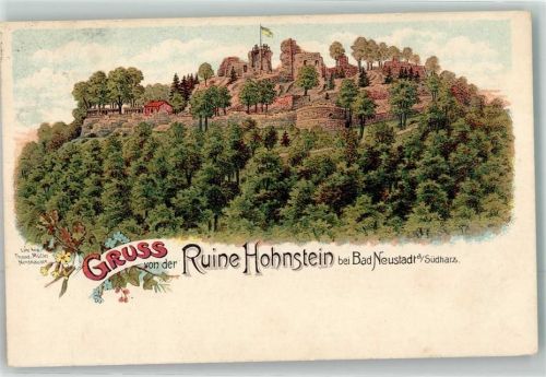Bad Neustadt 1914 Ruine Hohenstein
