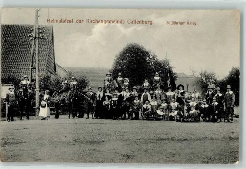 Katlenburg Heimatfest der Kirchengemeinde Szene 30 jährger Krieg
