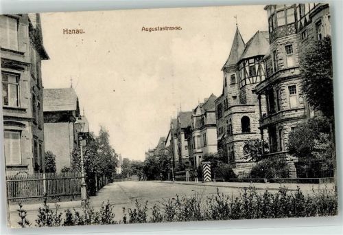 Hanau 1915 Augustastraße