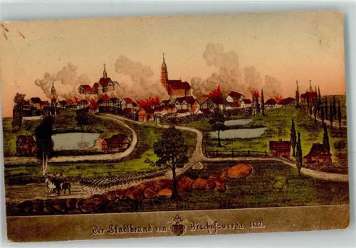 Bischofswerda 1913 der Stadtbrand 1818