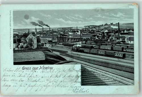 Werdau Bahnhof Eisenbahn