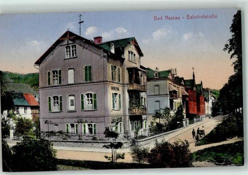 Nassau 1917 Bahnhofstraße Minerva