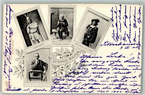 1900 Adelskorrespondenz Dr. Raoul Walter Verlag Juxberg 3016