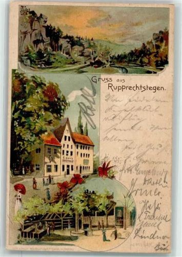 Rupprechtstegen 1900 Gasthaus