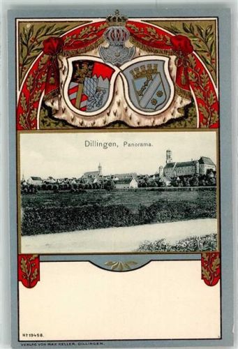 Dillingen Schoß Dillingen Wappen