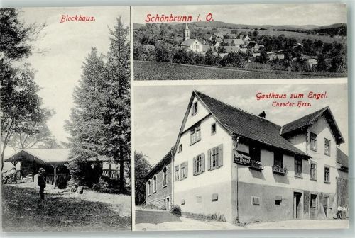 Schönbrunn Blockhaus Gasthaus zum Engel