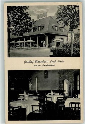 Lorch Gasthaus Winzerhaus an der Landebrücke