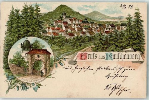 Rauschenberg 1898 Schlossbergtor