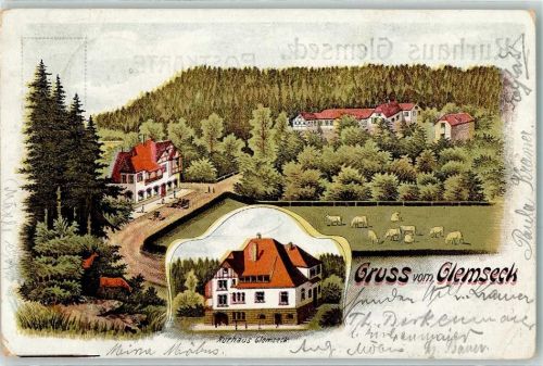 Glemseck Kurhaus Kühe Rehe