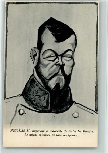 190 Nicolas II - Karikatur