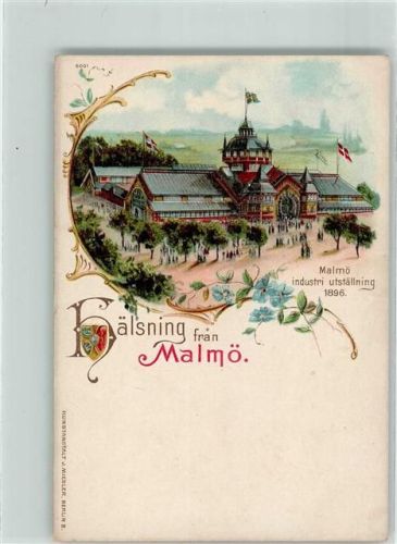 Malmö 1896 Industrie Ausstellung