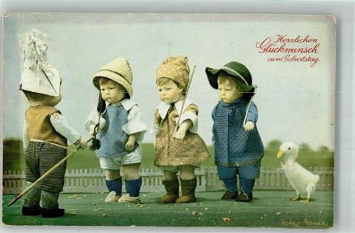 1937 Geburtstag Primus W.L.B. Verlag 1006 ( 6 Dess.)