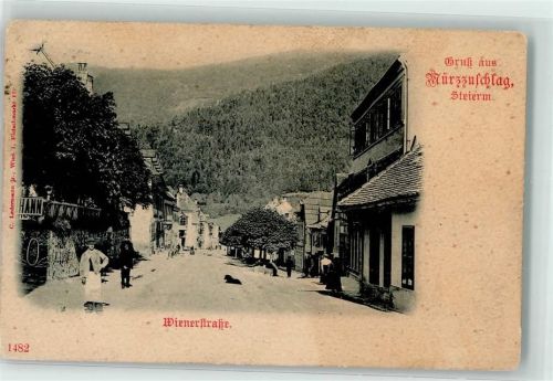Mürzzuschlag 1900 Wienerstraße