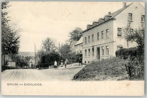 Eichlaide Gasthaus Rose Kinderwagen Kinder Mann Frau