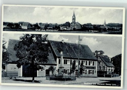 Weisendorf Gasthaus-Bäckerei Lunz Ehrenmal